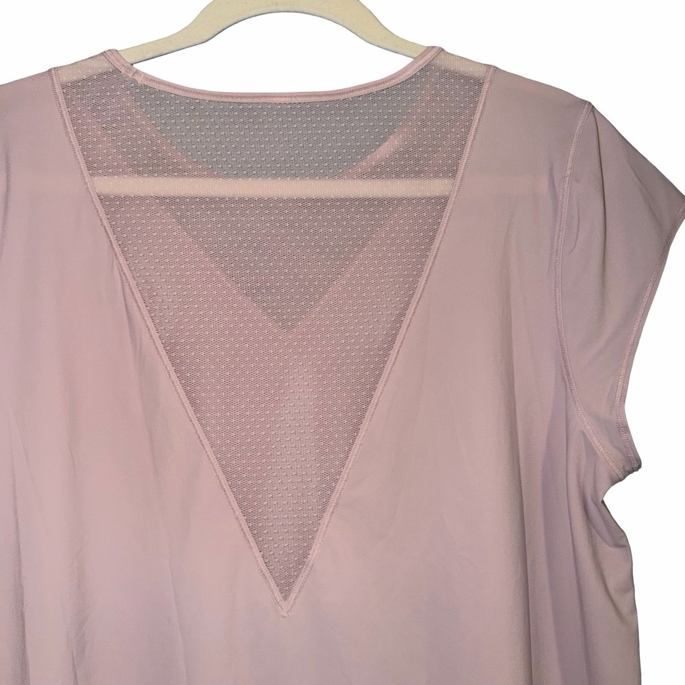 Lululemon For The Run Tee With Mesh v. Blush Women's 12/14 - Picture 5 of 5